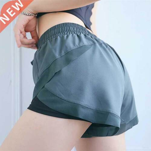Mesh breathable Loose sports shorts women's loose quick dry