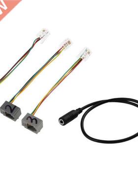 ALLOYSEED RJ9 4P4C Male to 3.5mm Female Adapter cable with 3