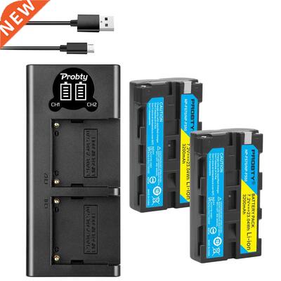 3200mah NP-F550 NP-F330 NP F550 NP F330 Camera Battery + LC