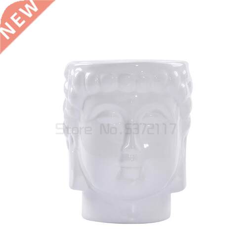 Silicone Mold d Vase Molds Cement Flowers Pots Buddha Head