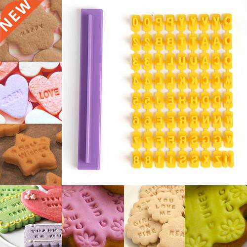 Alphaet Printing Cookie Mold Custom Cookie Pastry Cutter Pr