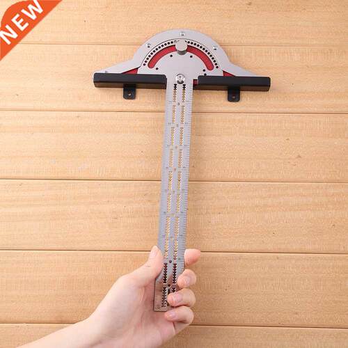 Multifunction Woodworkers Edge Rule Inch MM Woodworking Scri