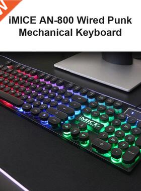 iMICE AN-800 USB Wired Gaming Keyboard 104 Keys RGB Backlit