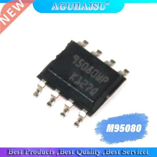 5pcs/lot M95080-WMN6TP 95080WP 95080 EEPROM 8KBIT 10MHZ SOP8