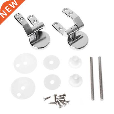 Everlasting Alloy Replacement Toilet Seat Hinges Mountings