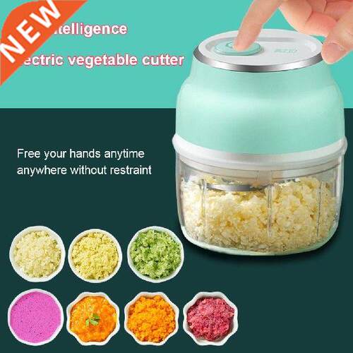 Garlic Masher Machine Food Vegetable Chopper Squeezer Mini