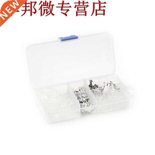 Bornes isolantes à sertir argent Transparent | Kit de