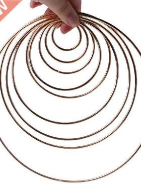 10Pcs/set Gold Metal Dream Catcher Dreamcatcher Ring