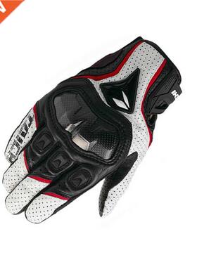 Breathable Leather Motorcycle Gloves Racing Gloves Men's Mot