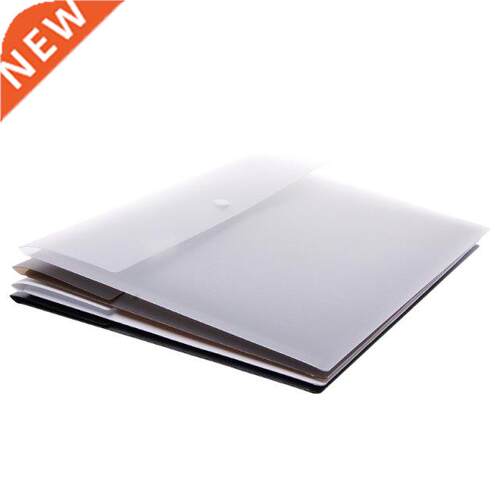 A4 Size Portable PP Plastic Envelope File Waterproof Storage