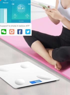 Smart Electronic  BMI Scale Bluetooth Body Fat Scale LED Dig