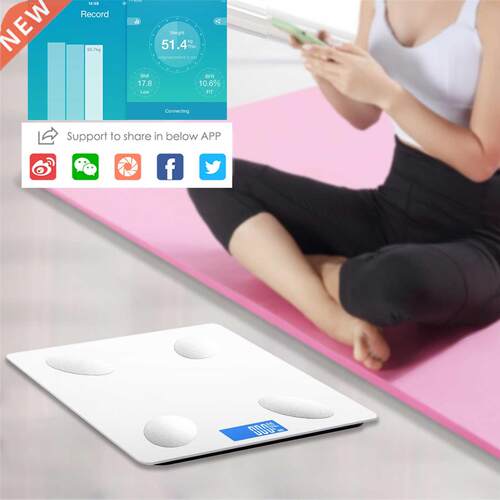 Smart Electronic  BMI Scale Bluetooth Body Fat Scale LED Dig