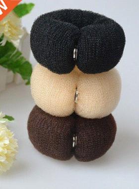 1 Pcs Hair Bun Maker Donut Magic Foam Sponge Shaper Ring