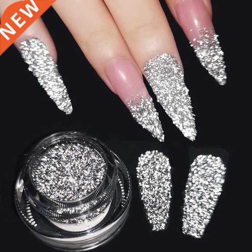 Diamonds Nail Powder Reflection Dazzling Party Nail Art DIY