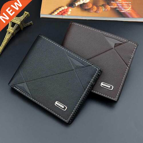 2022 New Men's Wallet Short Multi-card Coin Purse Fashion Ca