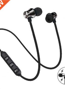 Magnetic Wireless Earphone Bluetooth Earphone Stereo Sports