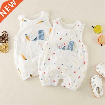 Newborn Baby Clothes Baby Onesies Summer Boys Girls Clothes