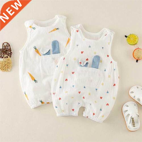 Newborn Baby Clothes Baby Onesies Summer Boys Girls Clothes