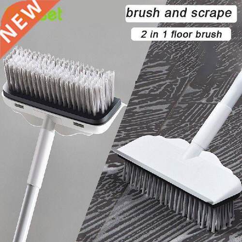 2 In 1 Floo Scub Bush Adjustable Handle Cleaning Bush