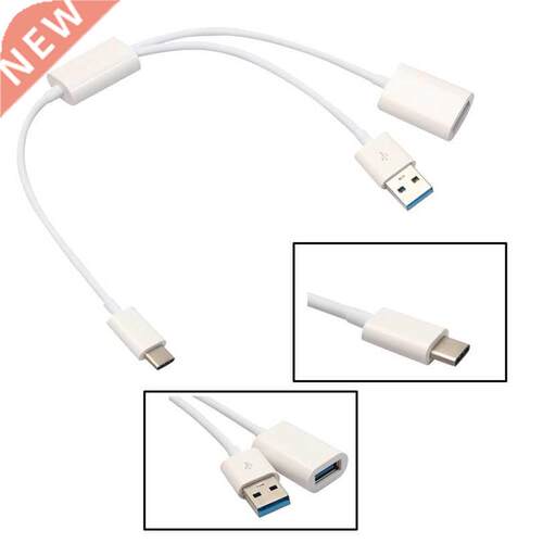 USB-C USB 3.1 Type C Male Connector to A Female OTG Data Cab