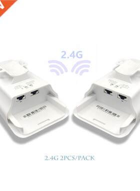 2 pieces 1-3 km 300 Mbit open router CPE 2.4G wireless acces