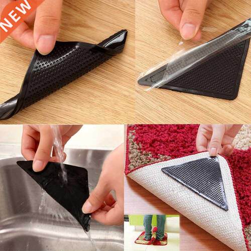 4X Carpet Pad Non Slip Bath Mat Sticker Anti Slip Shower Str