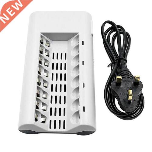 8 Slots Charger AA / AAA Ni-MH / Ni-Cd Batteries Rechargeabl
