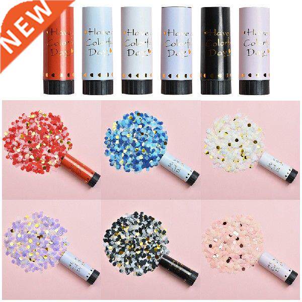 Mini Hand-held Confetti Cannon Party Popper Hand Twied图片