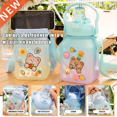 100ml Large-capacity Sports Water Bottle Female Summer