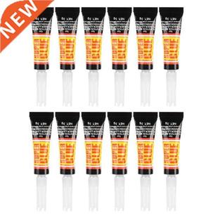 12Pcs Wood Metal Glass hesive Stationery Repair Liquid