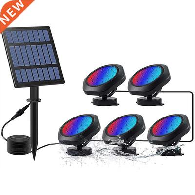 Super Bright Solar Underwater Light RGB Color Changing Swimm
