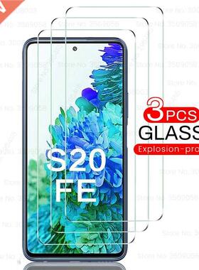 3PCS S21 FE Tempered Glss for Smsung Glxy S20FE S20 FE S