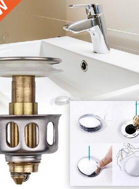 Bounce Drain Filter Drain Plug Washbasin Stainless Steel