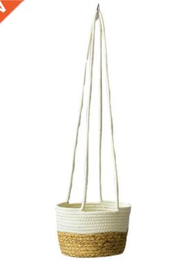 raw Hanging Basket Flower Pot Decoration Cotton Rope