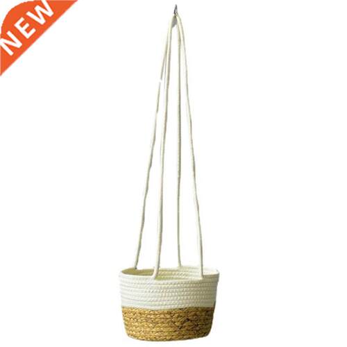 raw Hanging Basket Flower Pot Decoration Cotton Rope