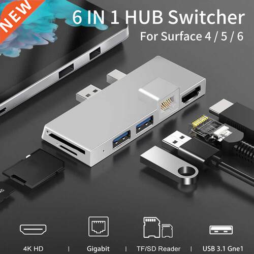 Hard Disk Drive External Enclosure Docking Station Hub 4K Co
