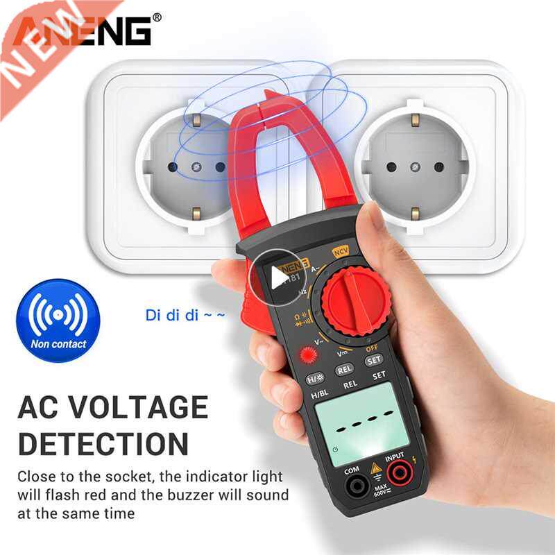 ANENG Multimeter Digital DC/AC Current Clamp Meter ST181图片