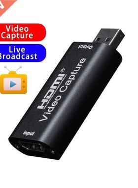 USB 2.0 Audio Video Capture Card HDMI to USB2.0 1080P Mini A