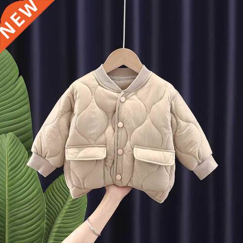 Spring Autumn Girls Jackets Children's Parkas Outerwear Baby