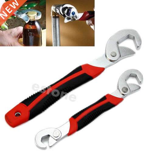 2PC Multi-function Quick Snap'N Grip Wrench Spanner Set L25