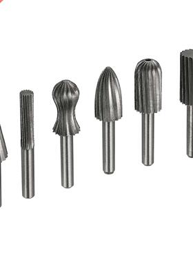 6pcs/set Milling Cutter High Speed Steel Carbide End Mills E