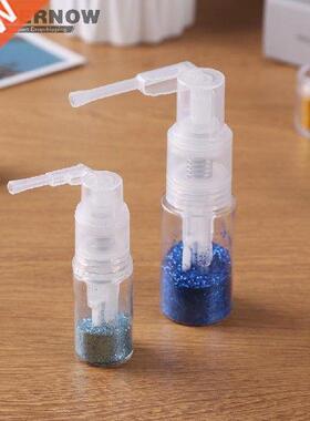 Portble Powder Spry Bottle Cler Plstic Mkeup Pot