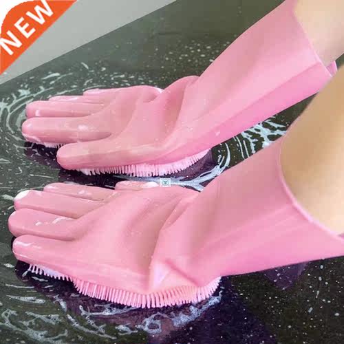 accessories silicone di waing scrubber gloves
