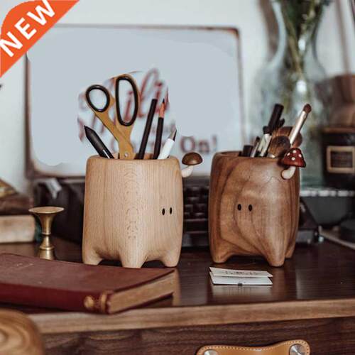Wooden Pen Holder Chopstick Holder Tableware Holder Storage