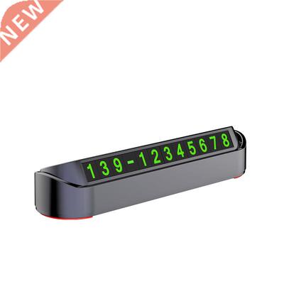 Luminous Car Temporary Parking Card Auto Parking Stickers Ca