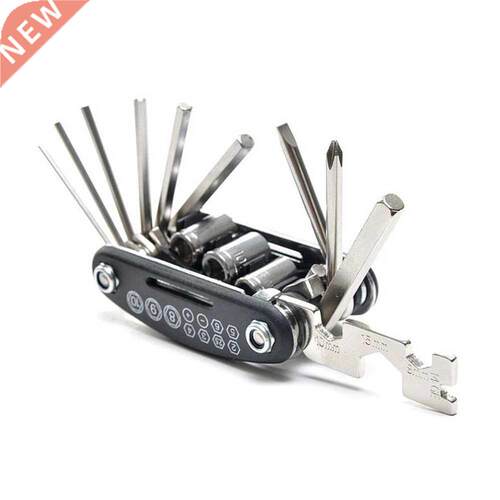 Mini Multifunction Scooter Bicycle Repair Tool 16 in 1 Kit