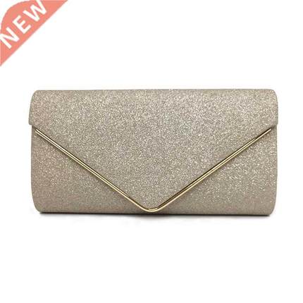 2022 Fashion Glitter Women Bag Envelope Clutch Luxury Shiny