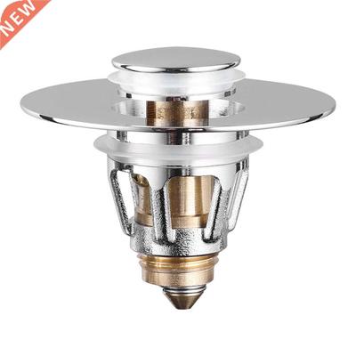 Floor Drain Bathroom Sink Stopper Universal Basin Pop Up