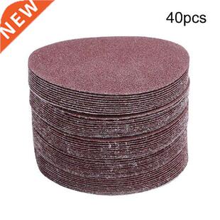 40PCS 5 inch 125mm Sanding Disc Round Sandpaper Poliing