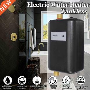 Electric Tankless Instant Hot Water Heater Kitchen Bathroom